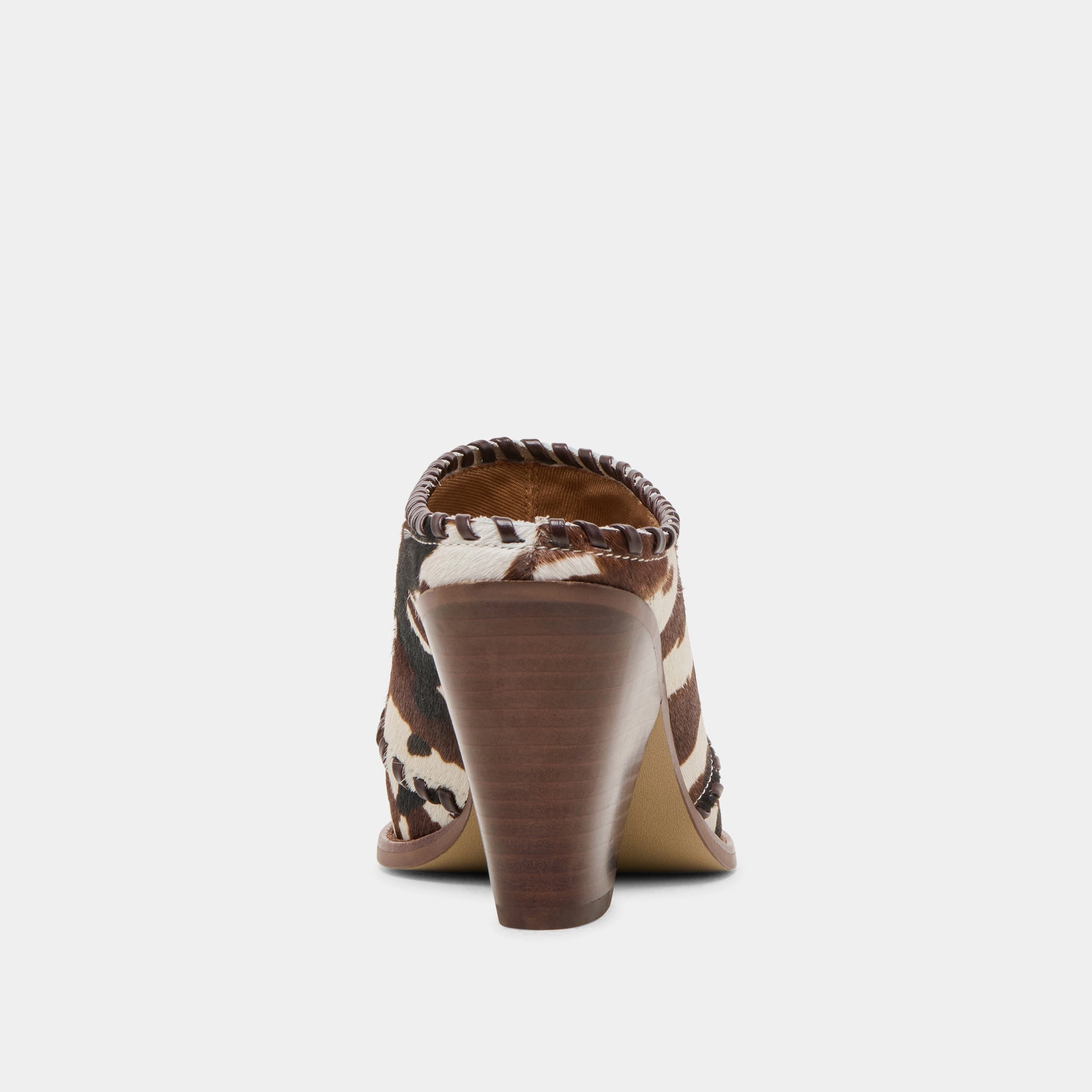 JOLYN HEELS COCOA TAURUS CALF HAIR