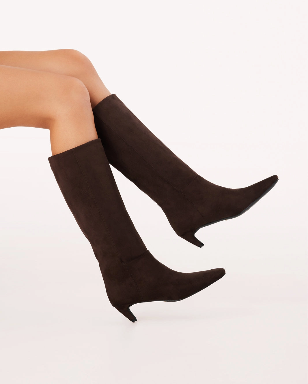 JOVIE  - DARK CACAO SUEDE