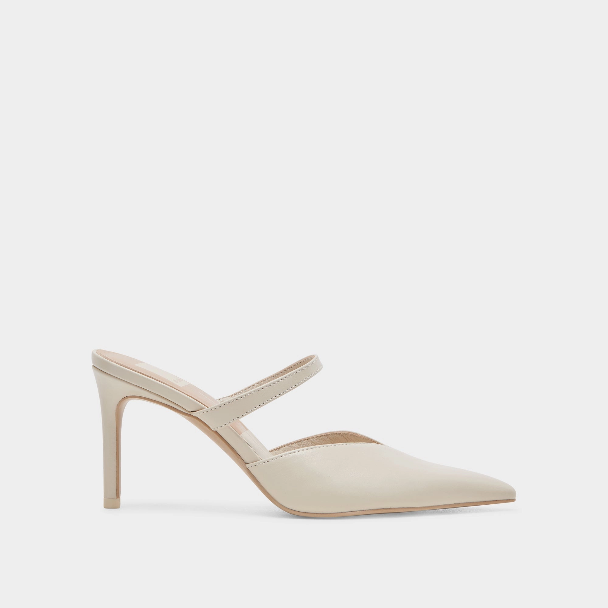 KANIKA HEELS WHITE CRINKLE PATENT - re:vita