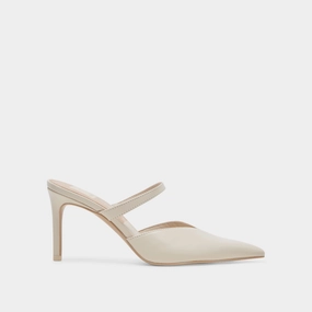 KANIKA HEELS WHITE CRINKLE PATENT - re:vita