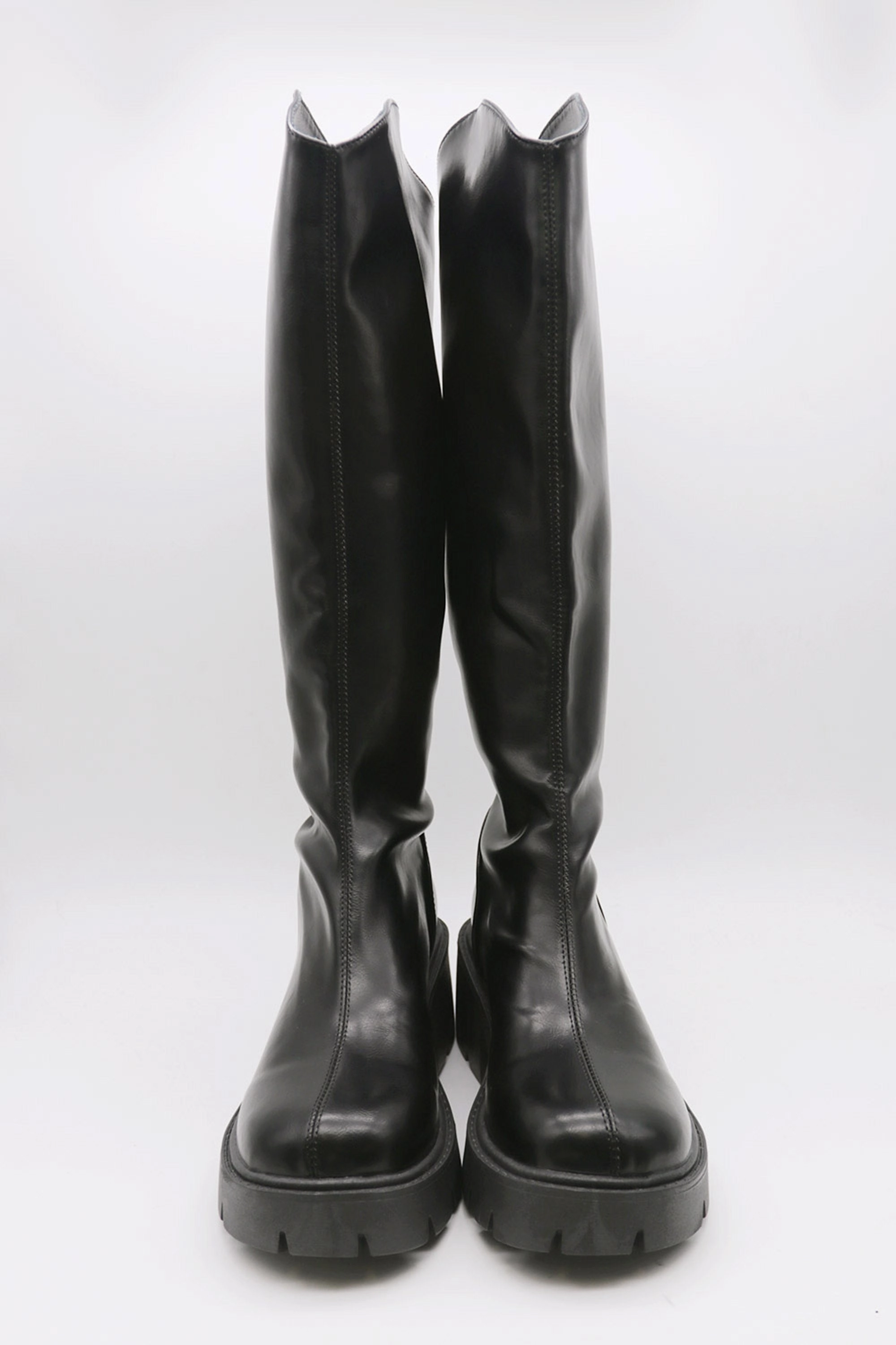 Knee Length Platform Boots