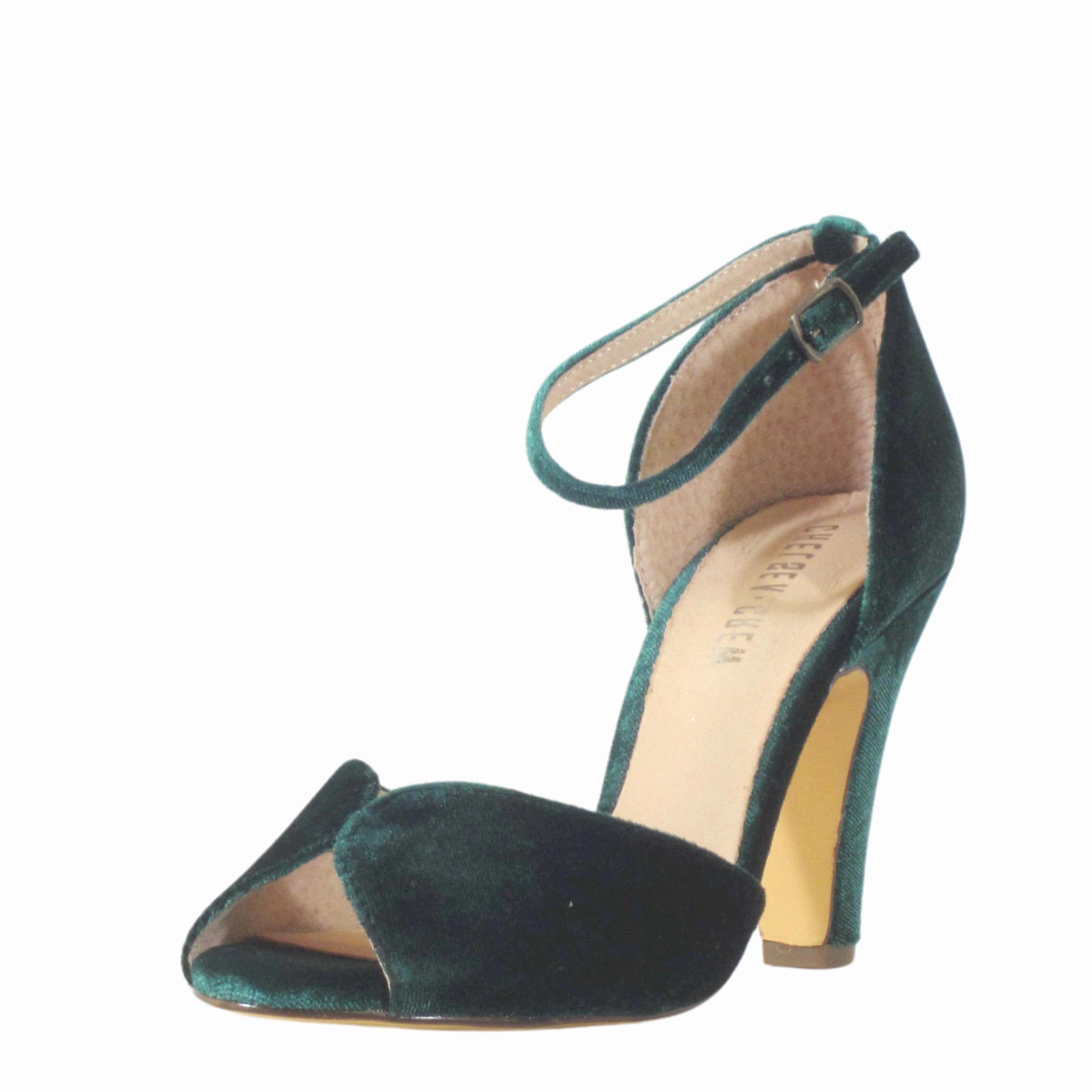 Lola Velvet Heels