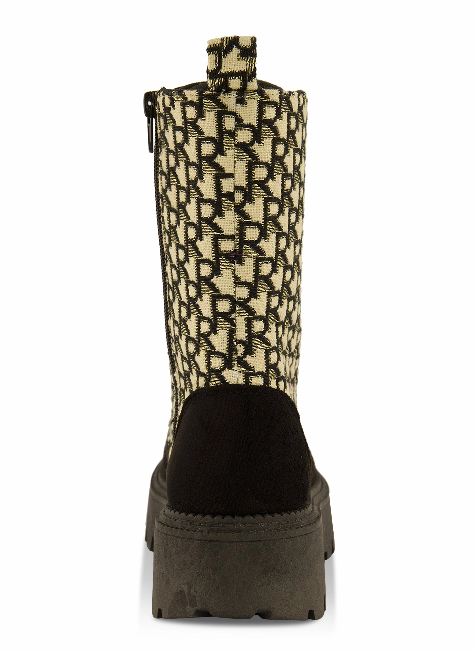 Low Platform Combat Boots