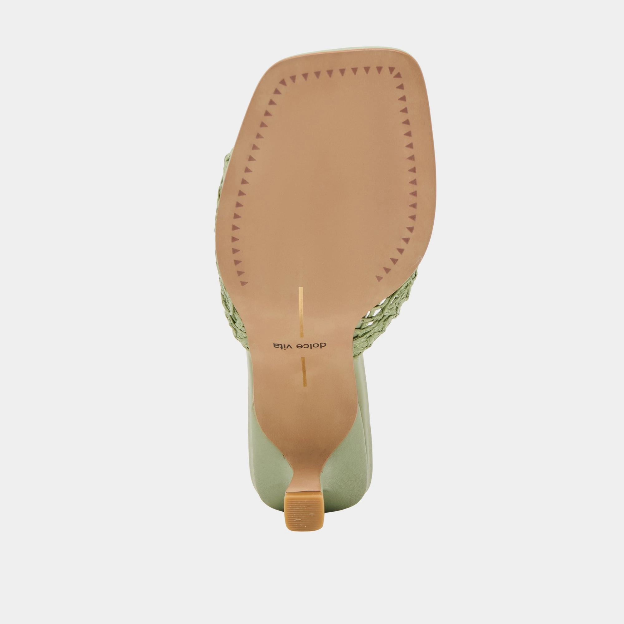 MAYLAH HEELS SAGE MACRAME
