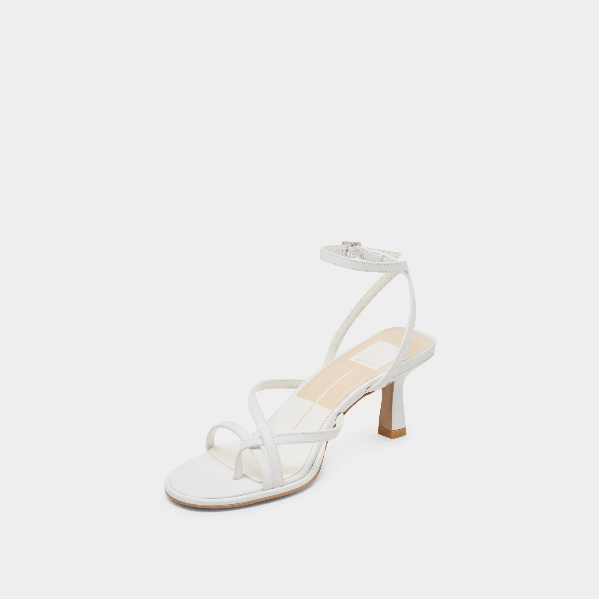 MORAH HEELS TRUE WHITE LEATHER