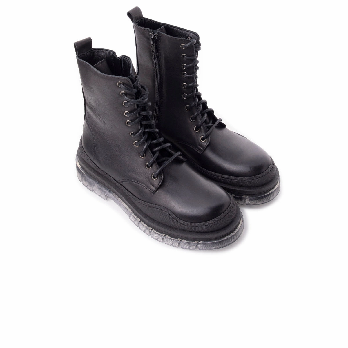 Nagasaki Black Leather/Black Sole