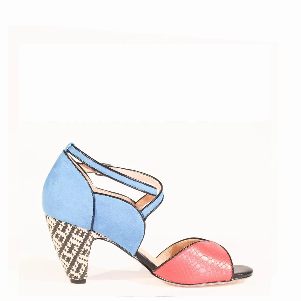 Nelly Colorblock Heels