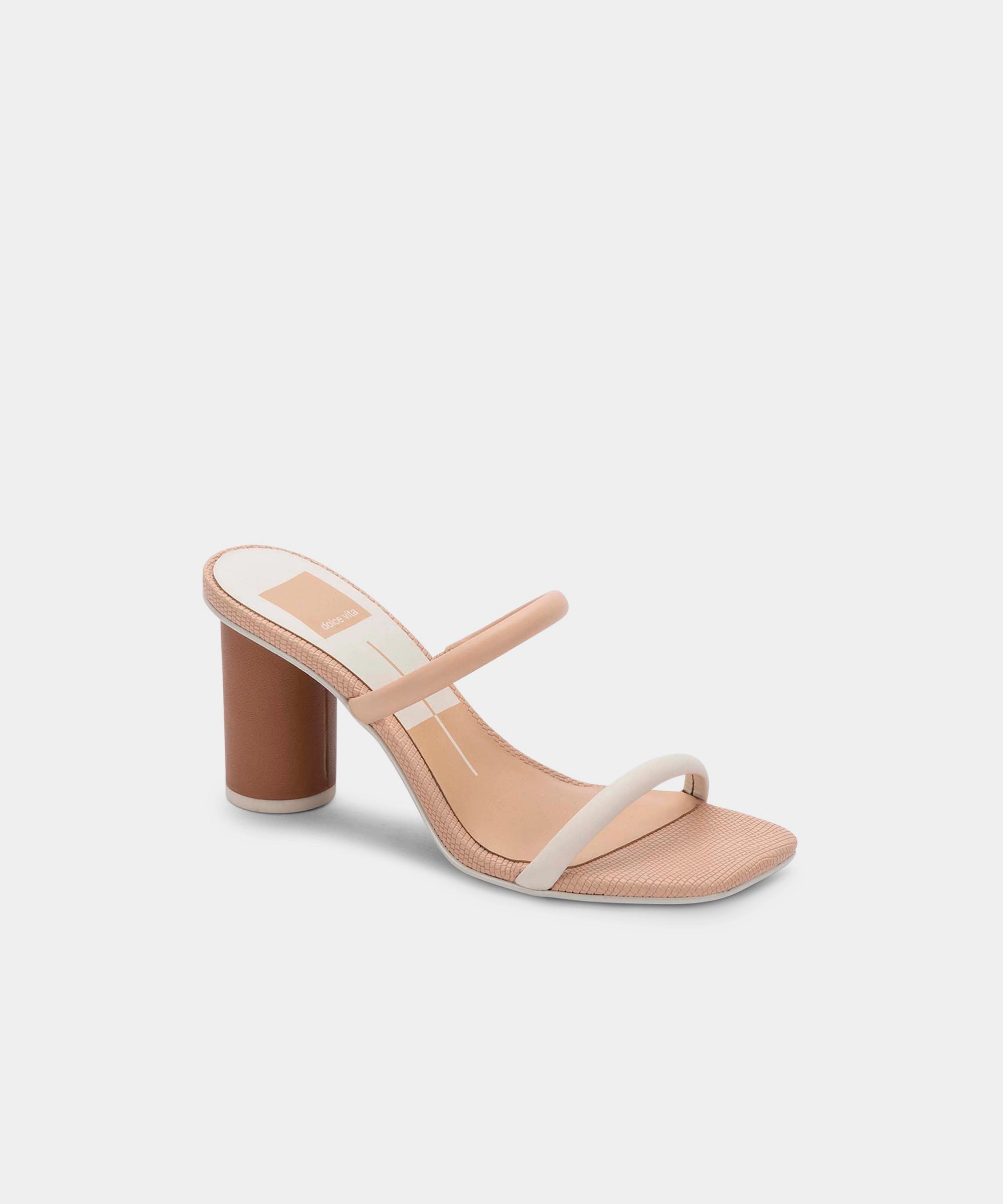 NOLES HEELS NATURAL WHITE