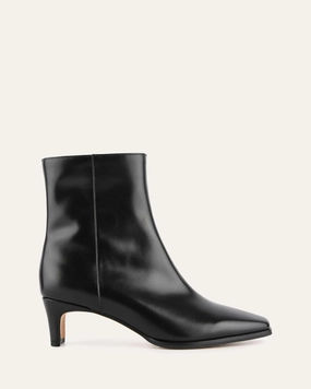 OTIS MID ANKLE BOOTS BLACK LEATHER