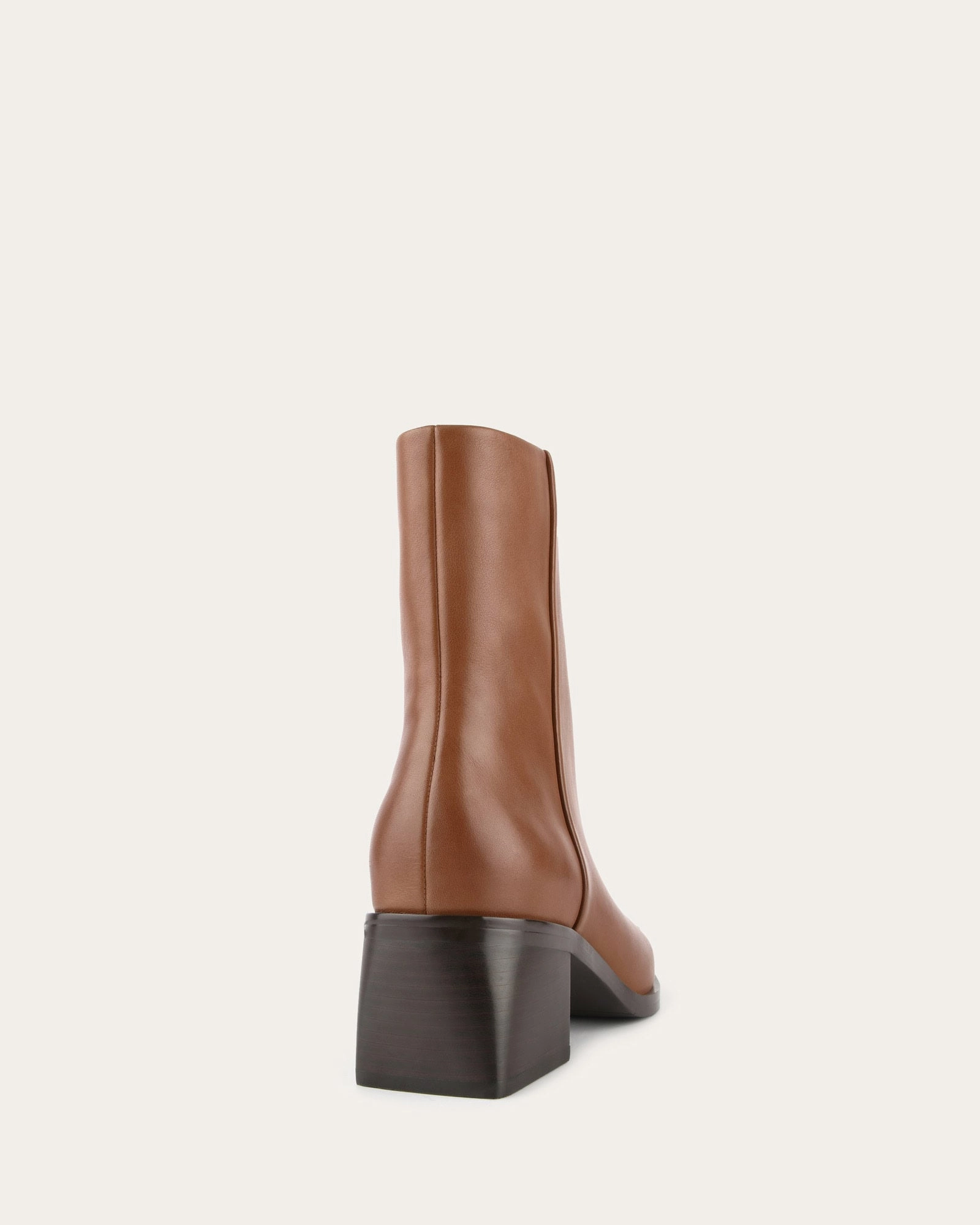 QUADE MID ANKLE BOOTS TRUE TAN LEATHER