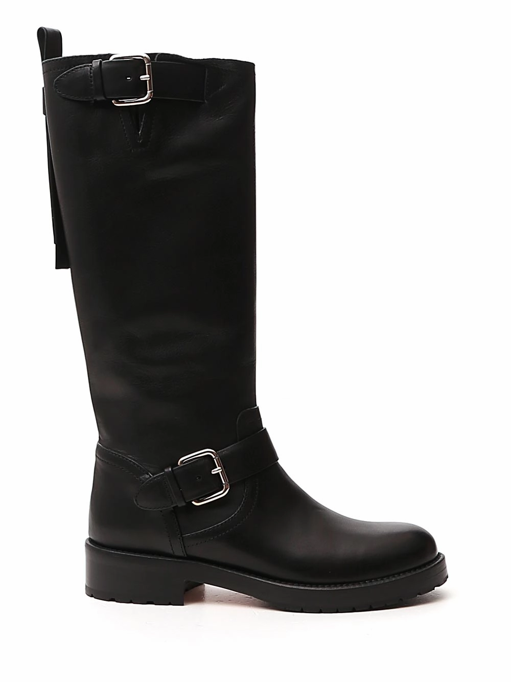 REDValentino Buckled Biker Boots