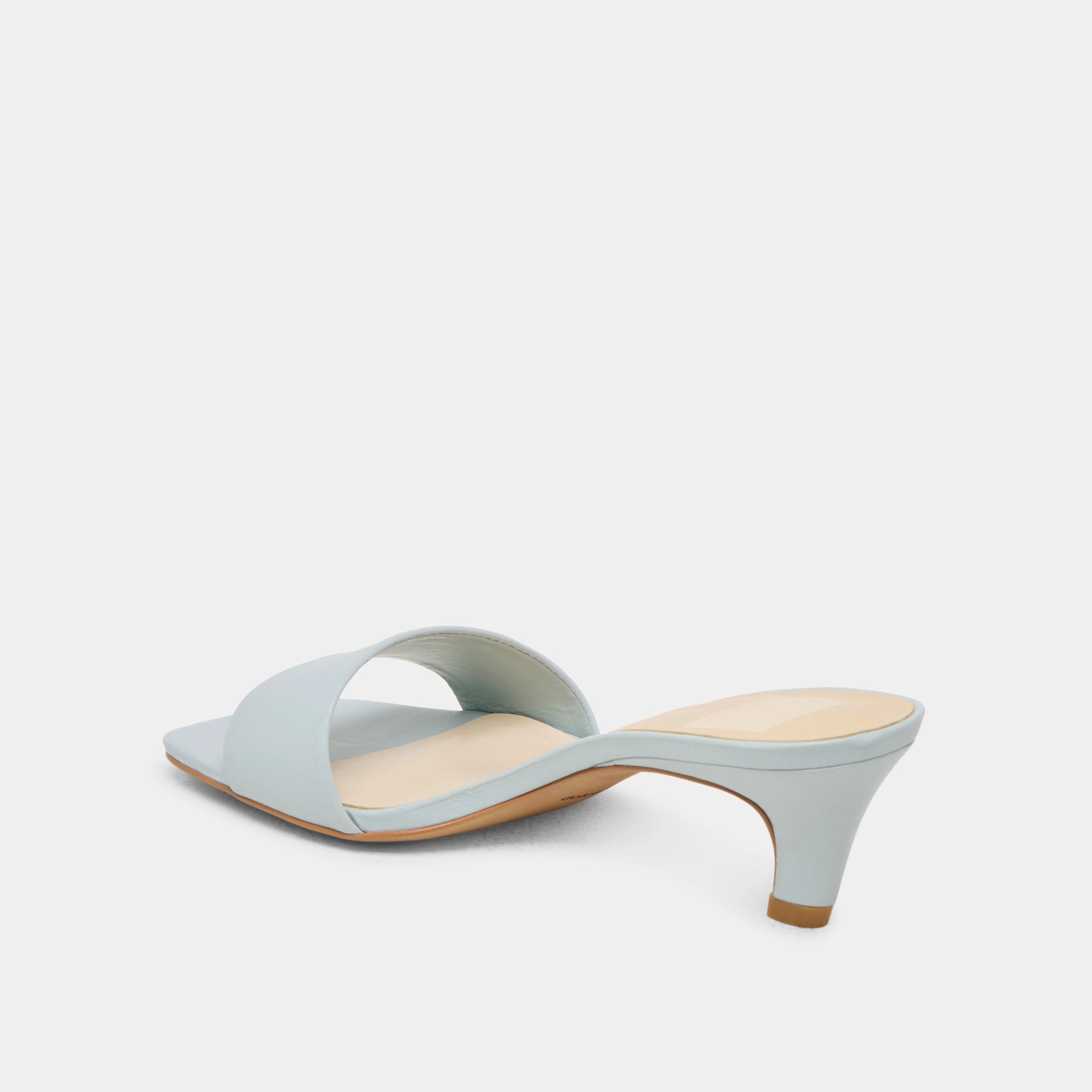 REXA HEELS ICE BLUE LEATHER