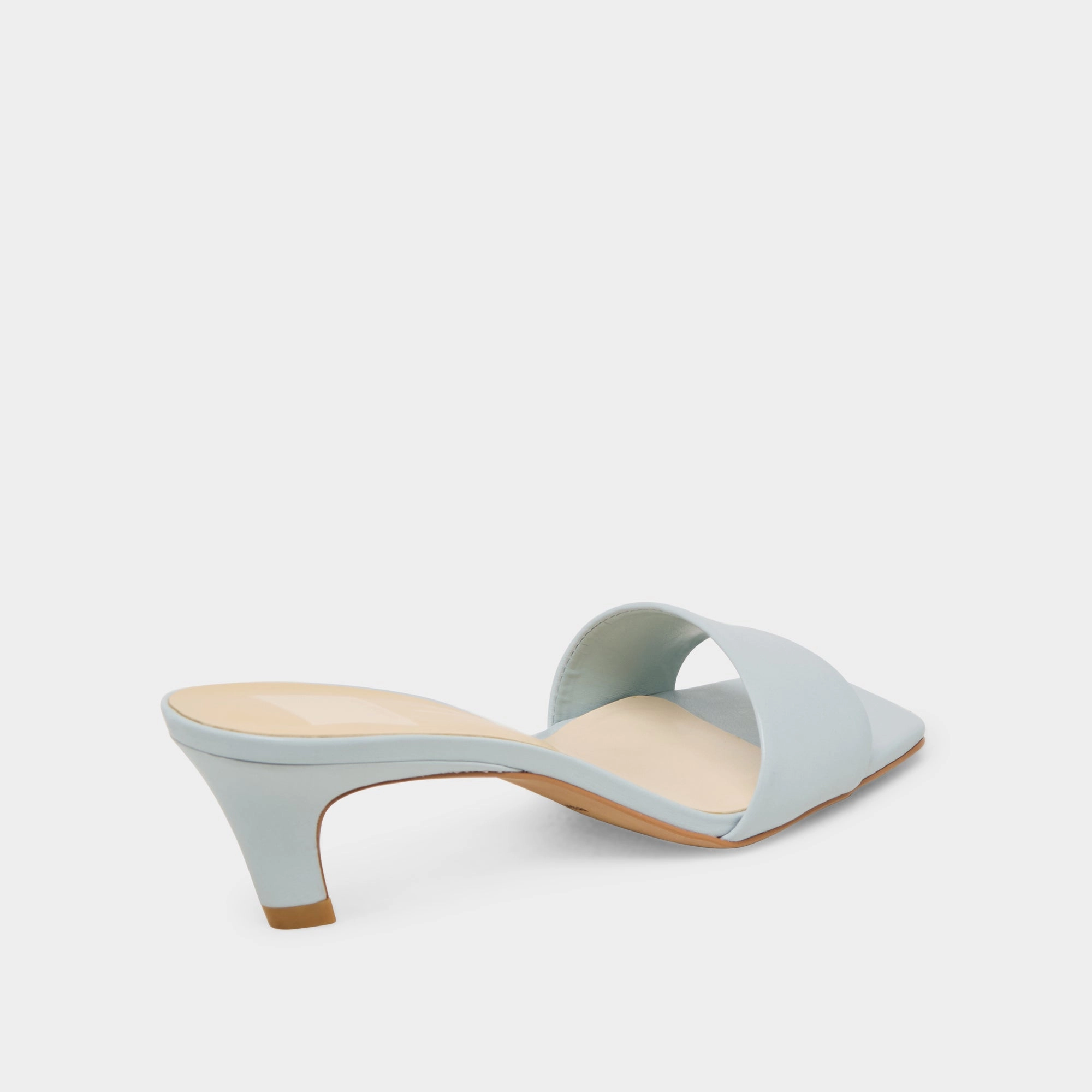 REXA HEELS ICE BLUE LEATHER