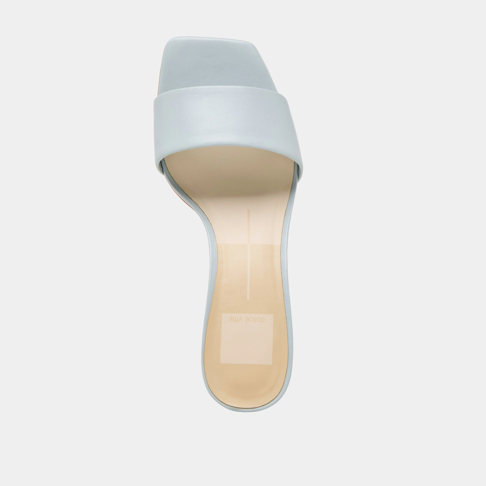 REXA HEELS ICE BLUE LEATHER