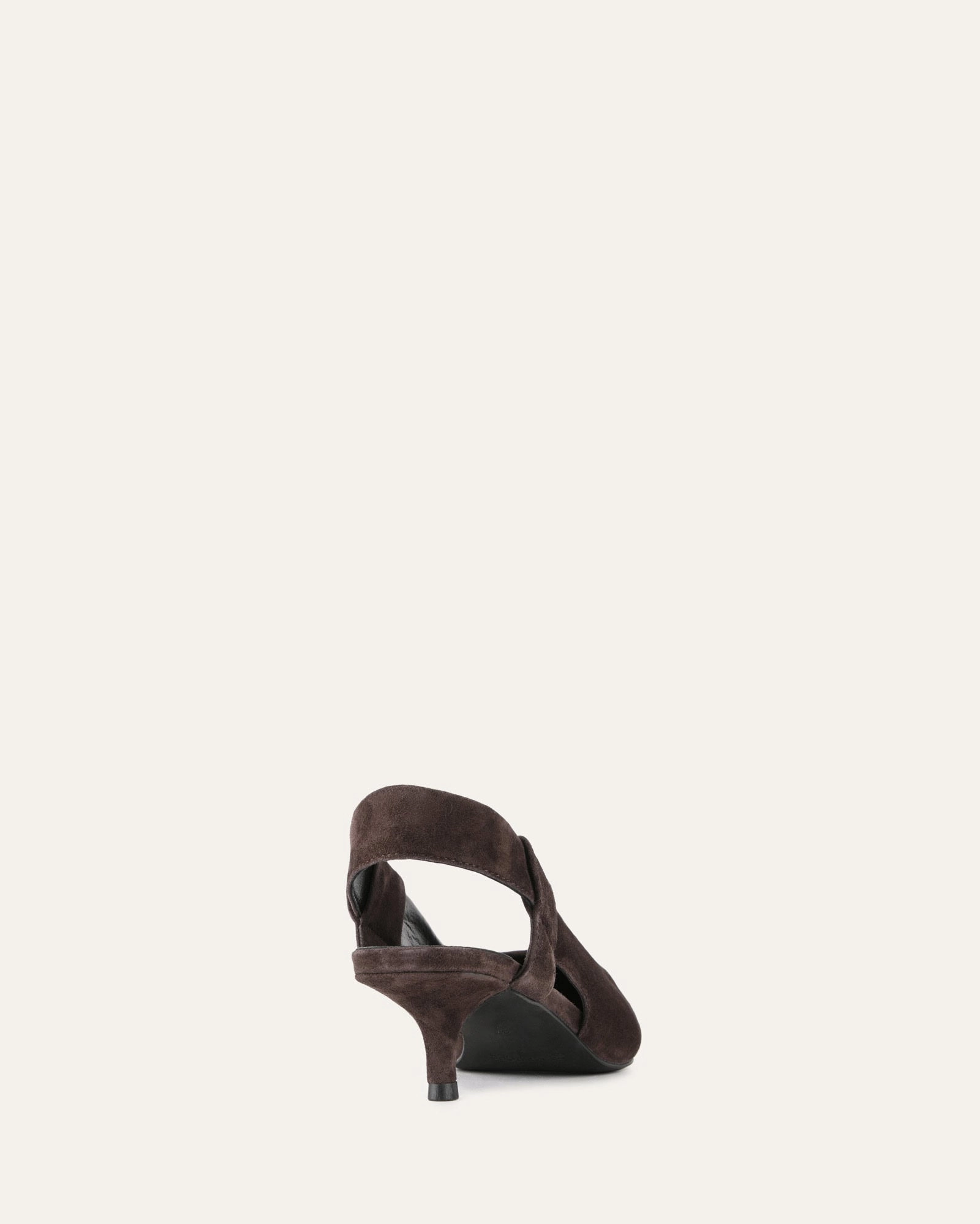 ROSA LOW HEELS BITTER CHOC SUEDE
