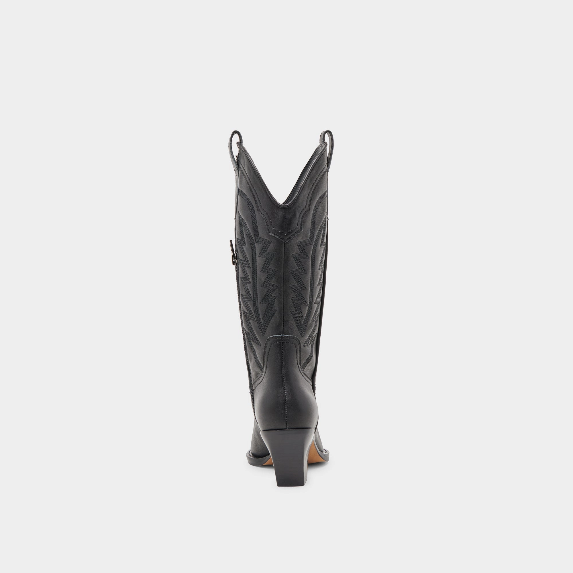 RYLAND BOOTS BLACK LEATHER