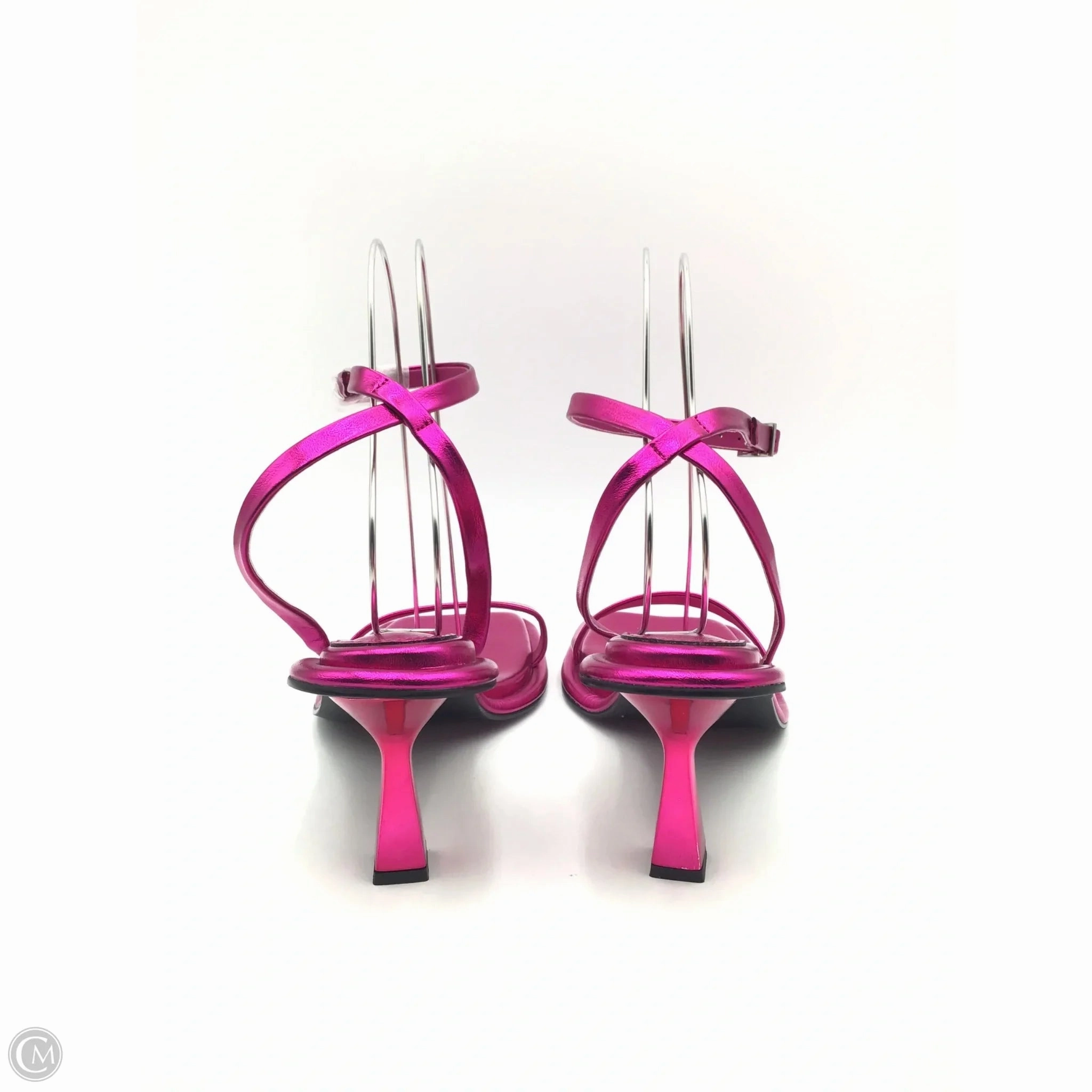 Sandals Heels Kitten By Cmc In Pink, Size: 11
