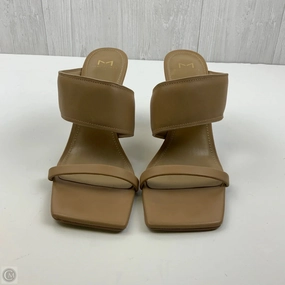 Sandals Heels Kitten By Marc Fisher In Tan, Size: 10