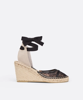 Selen 70 Black Lace Wedge
