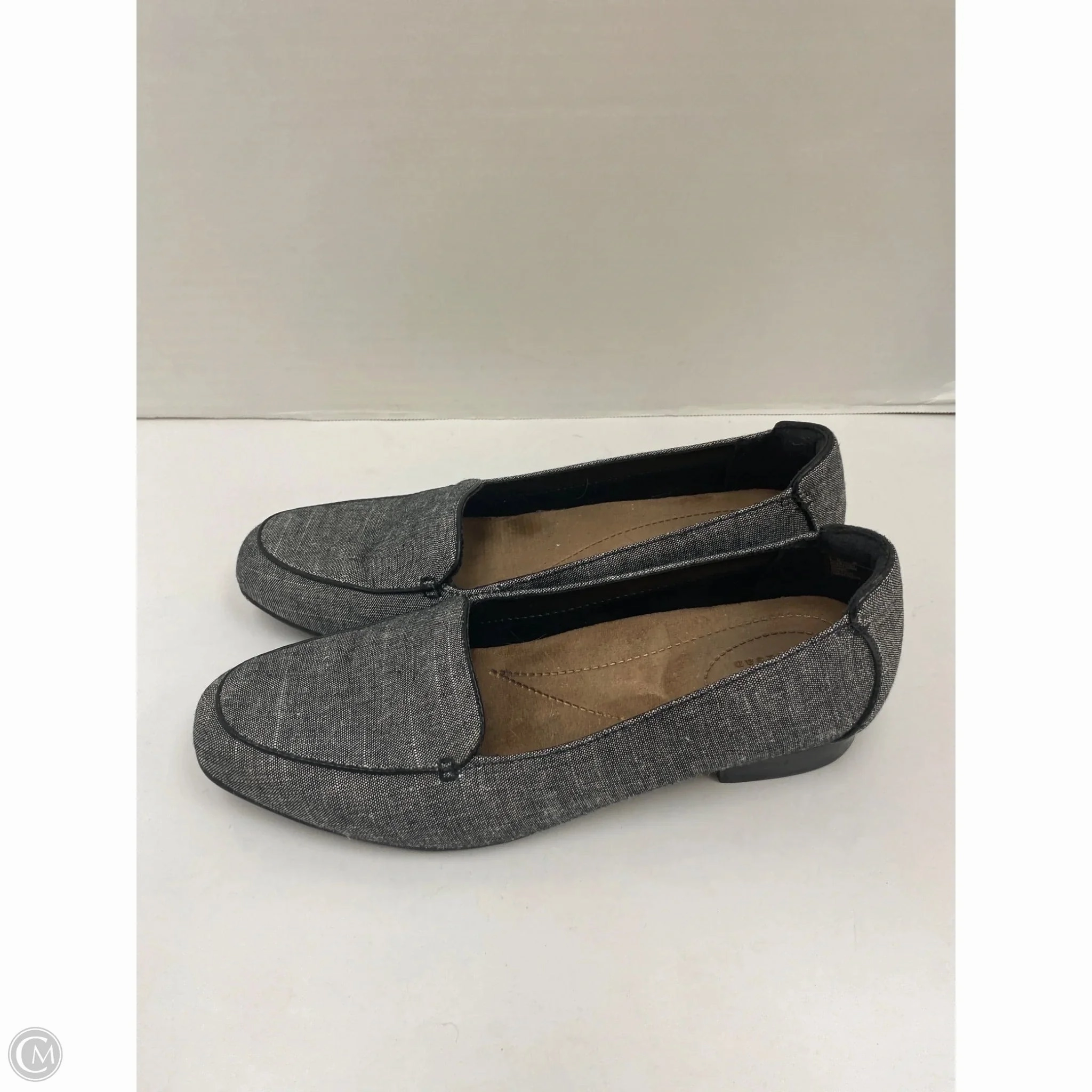 Shoes Heels Block By Clarks In Grey, Size: 7.5
