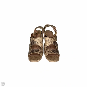 Shoes Heels Block By Cole-haan In Animal Print, Size: 9.5