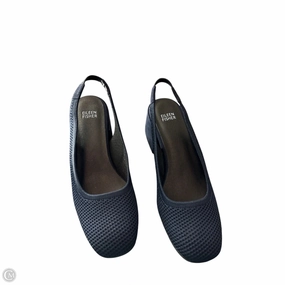 Shoes Heels Block By Eileen Fisher In Navy, Size: 9.5