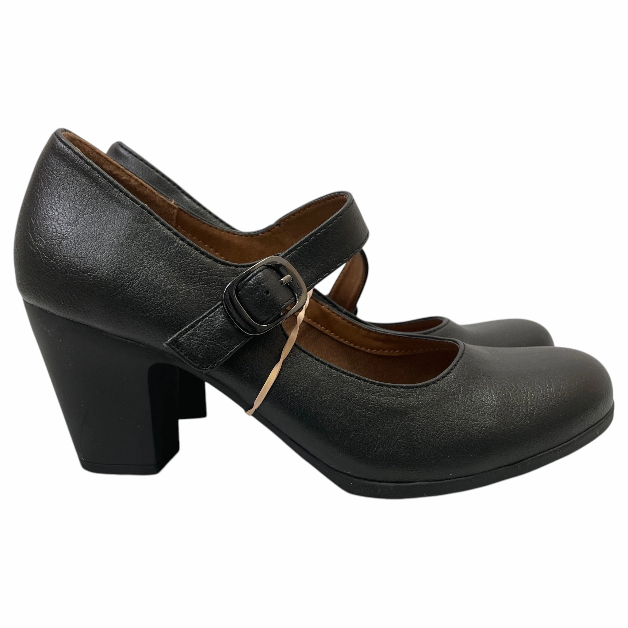 Shoes Heels Block By Sofft In Black, Size:10
