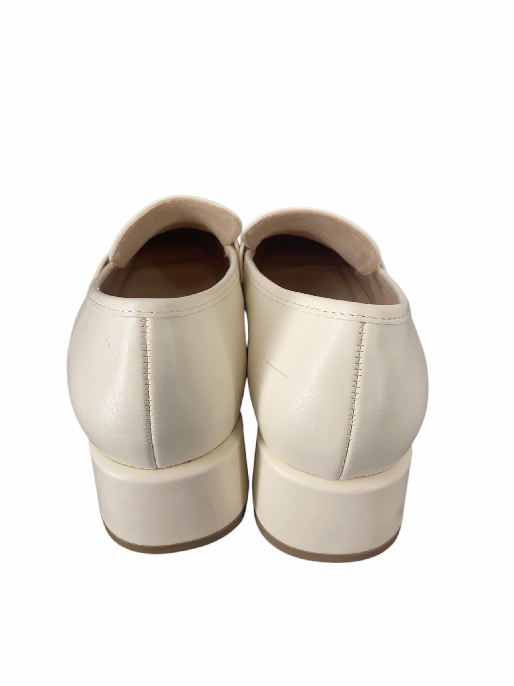 Shoes Heels Block By White Mountain In White, Size: 11
