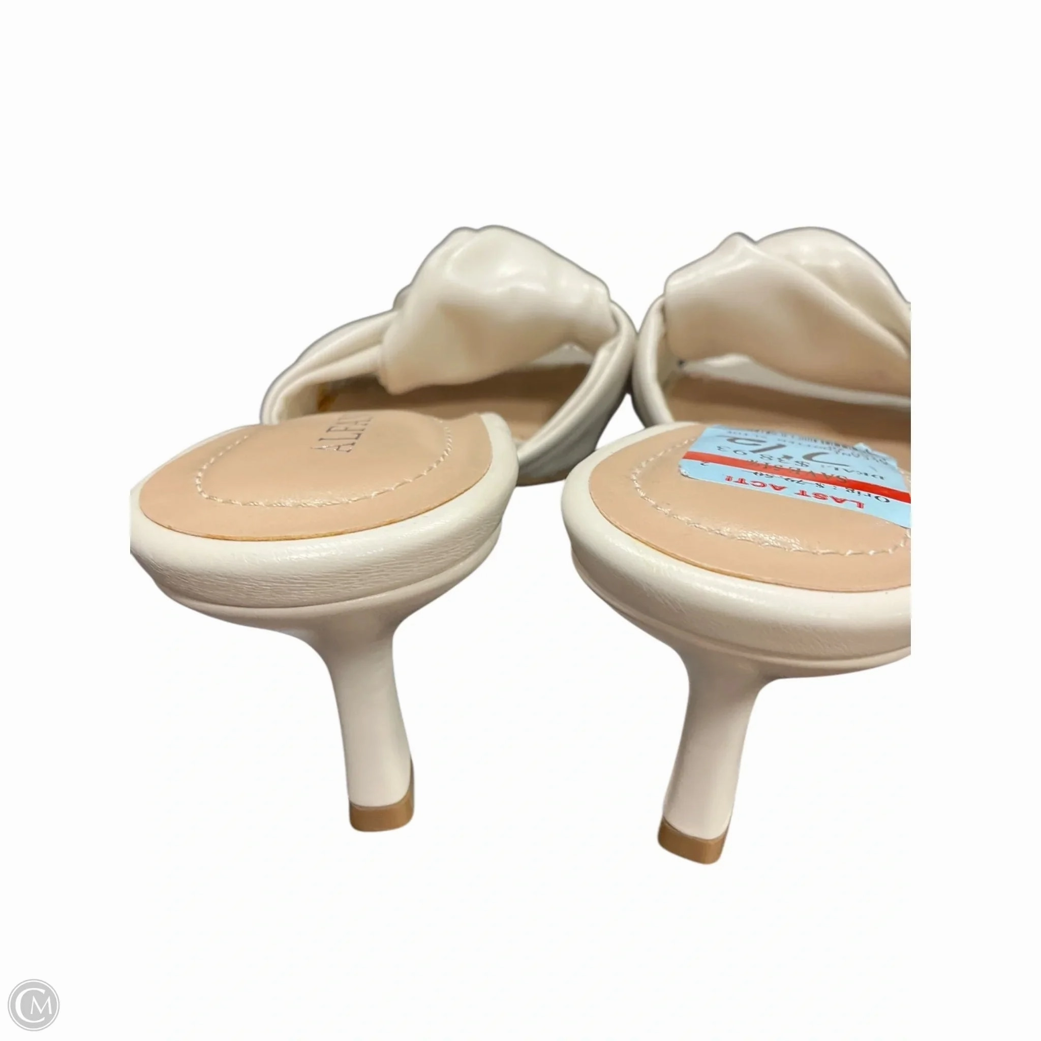 Shoes Heels Kitten By Alfani In Beige, Size: 7.5
