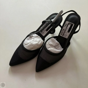 Shoes Heels Kitten By Couigo In Black, Size: 6