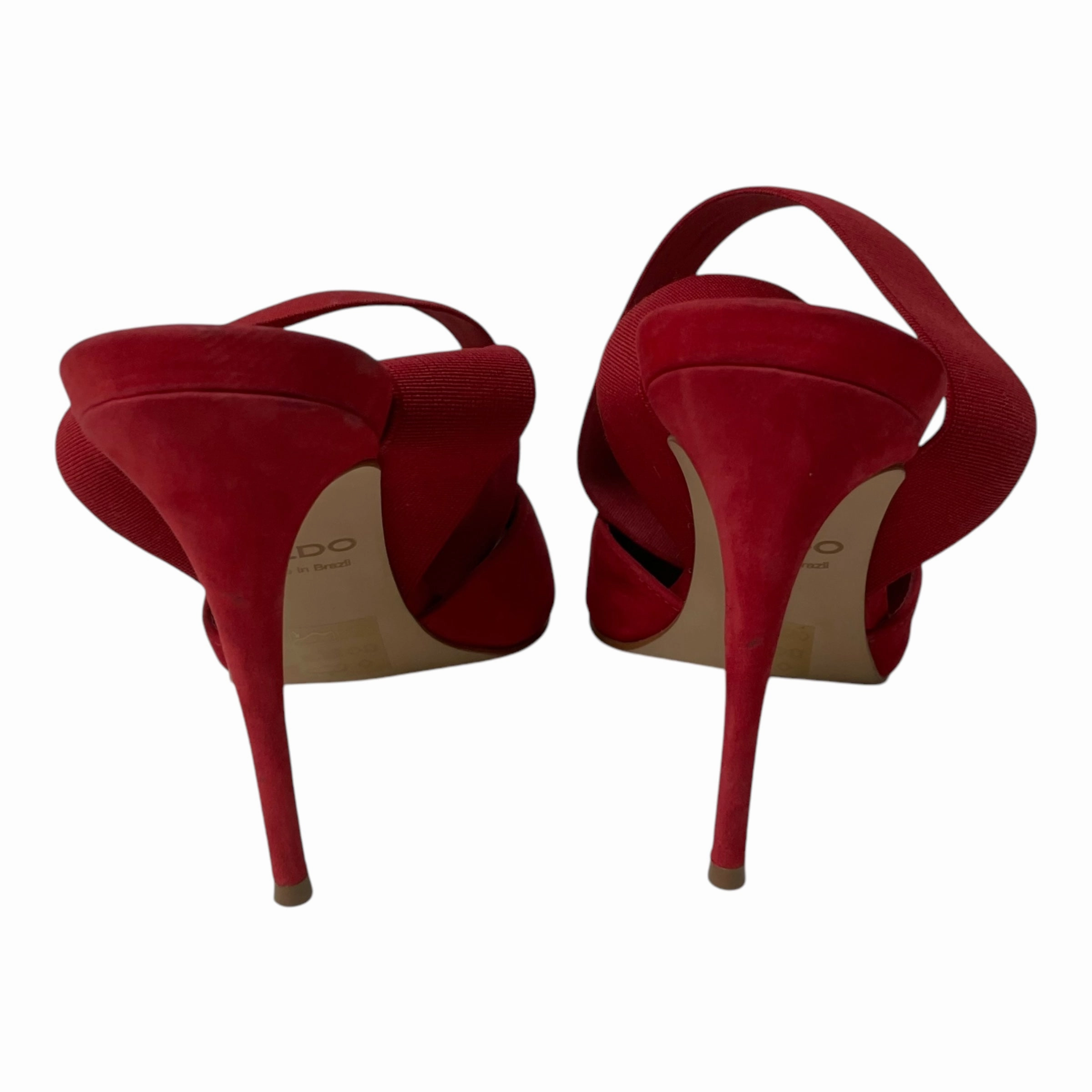 Shoes Heels Stiletto By Aldo In Red, Size: 6