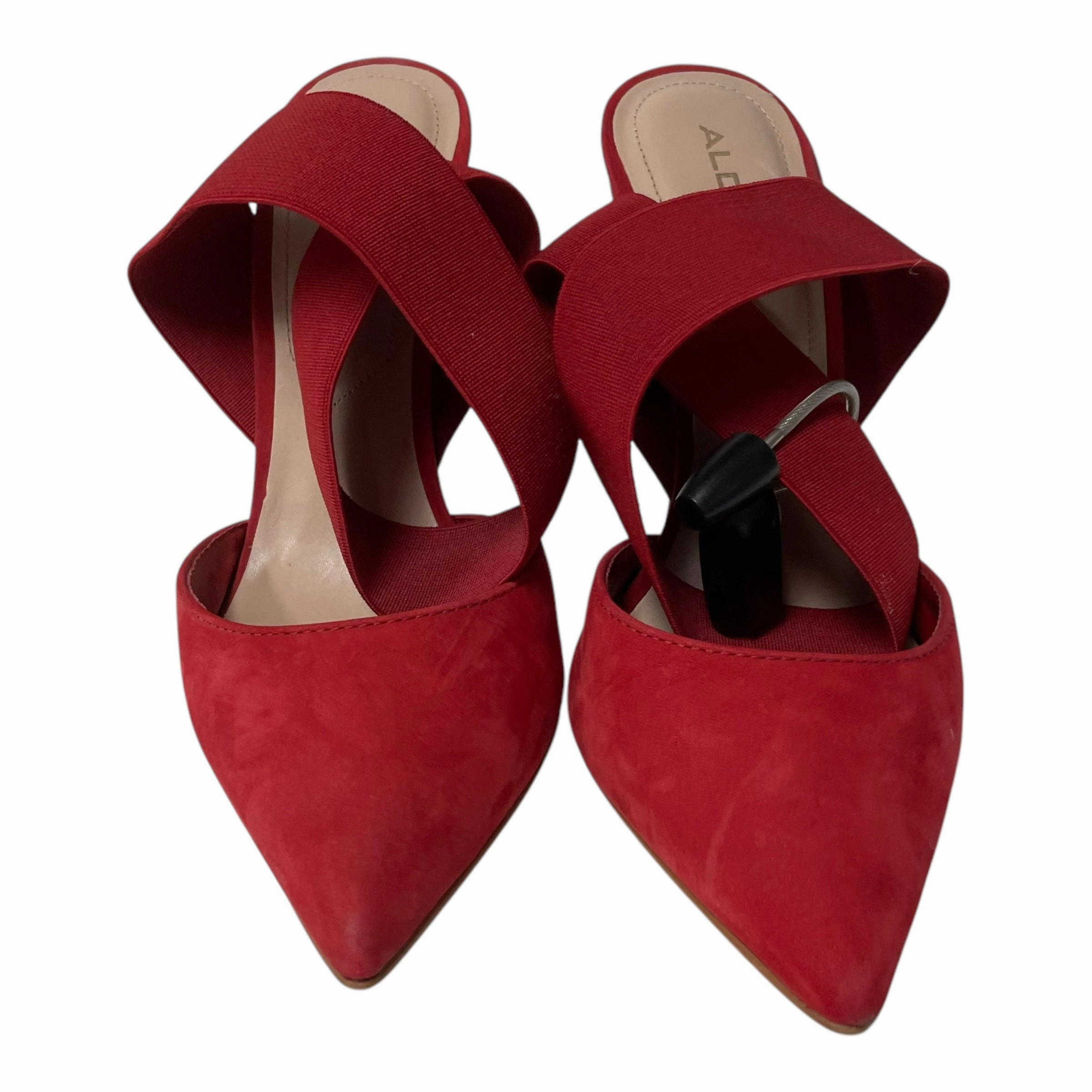 Shoes Heels Stiletto By Aldo In Red, Size: 6