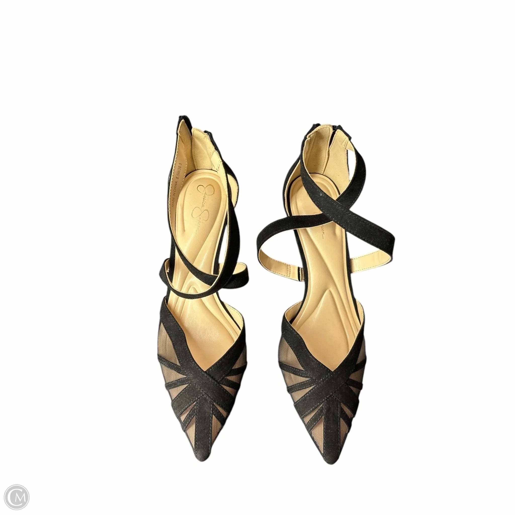 Shoes Heels Stiletto By Jessica Simpson In Black, Size: 8p
