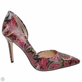 Shoes Heels Stiletto By Jessica Simpson In Multi-colored, Size: 8.5