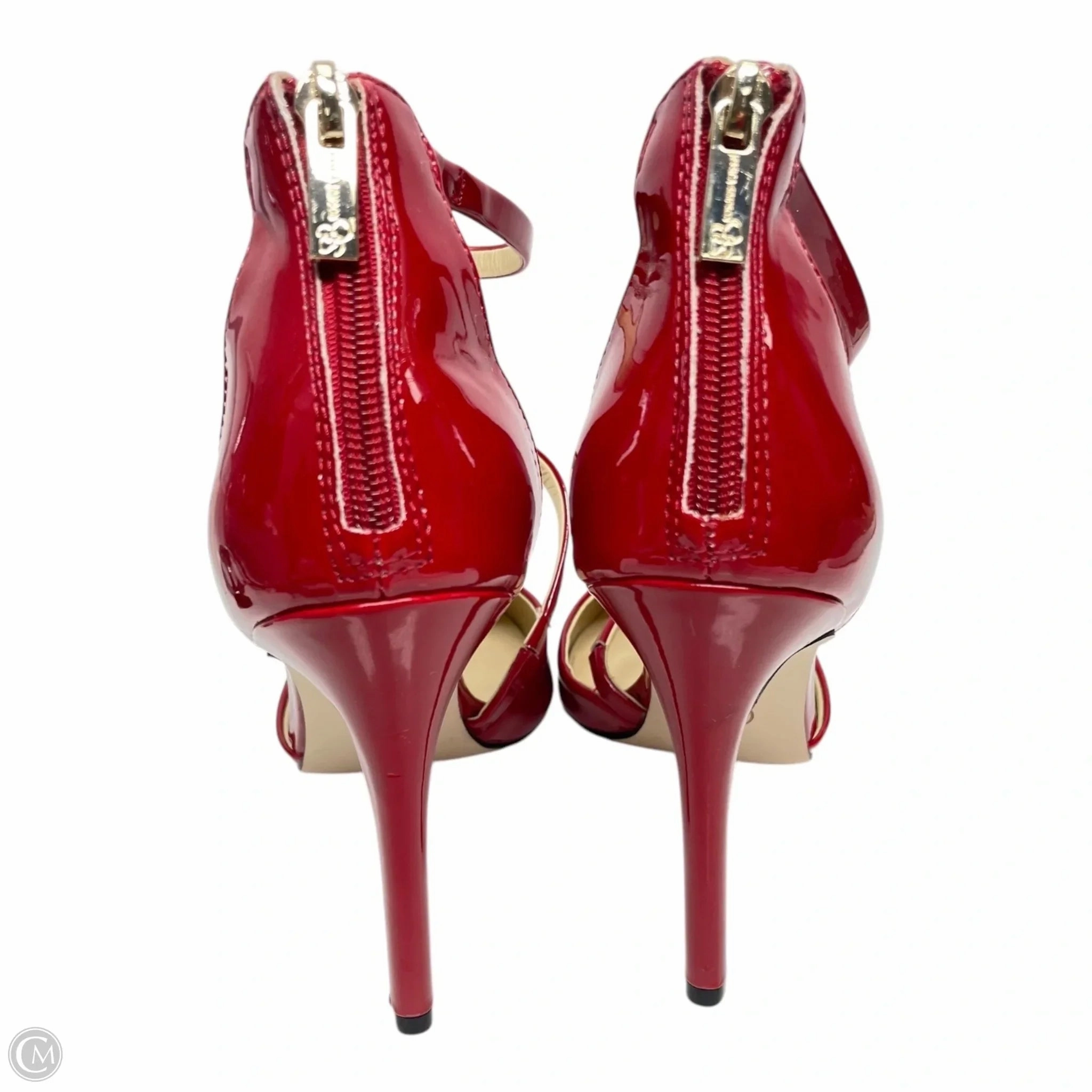 Shoes Heels Stiletto By Jessica Simpson In Red, Size: 8