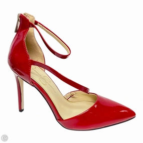 Shoes Heels Stiletto By Jessica Simpson In Red, Size: 8