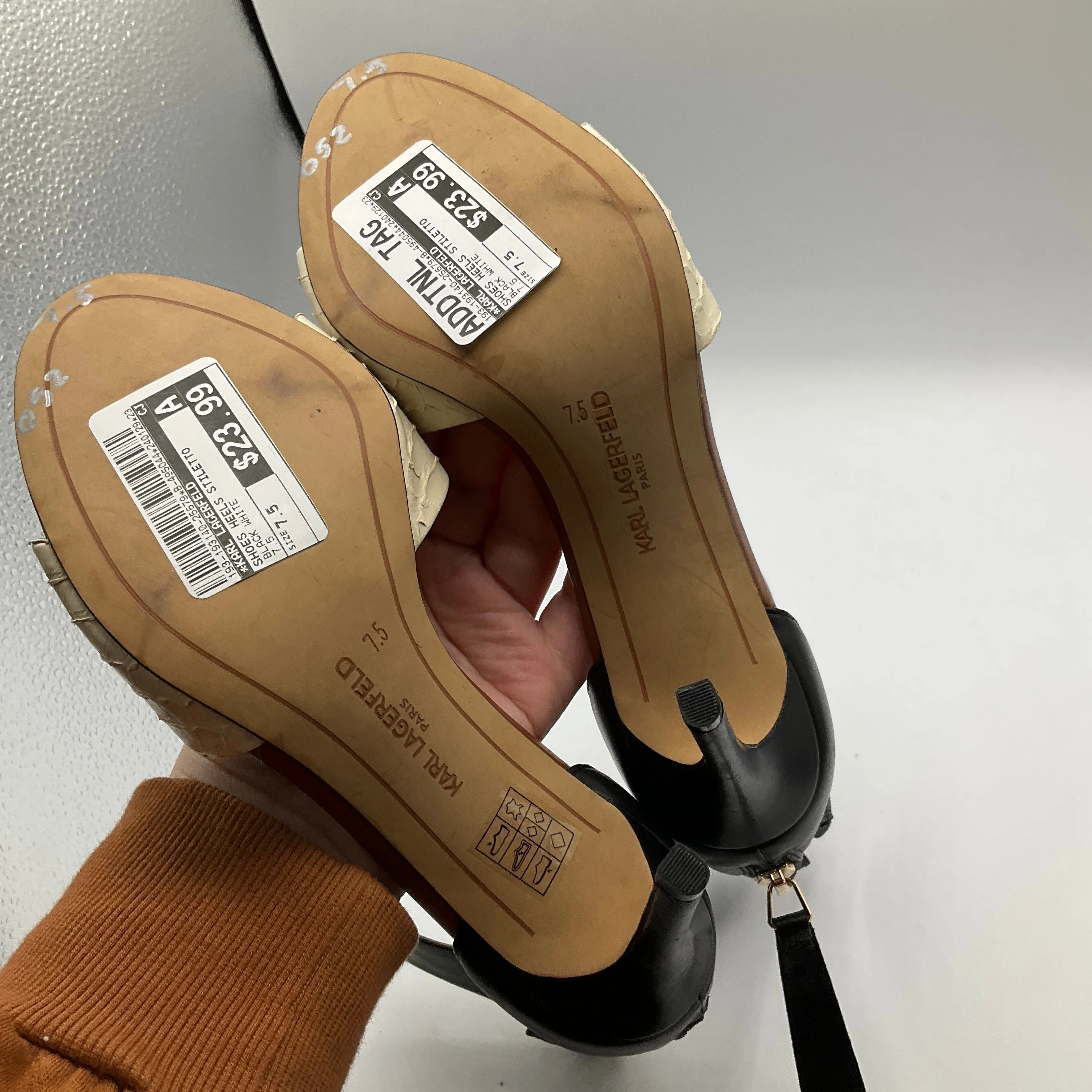 Shoes Heels Stiletto By Karl Lagerfeld  Size: 7.5
