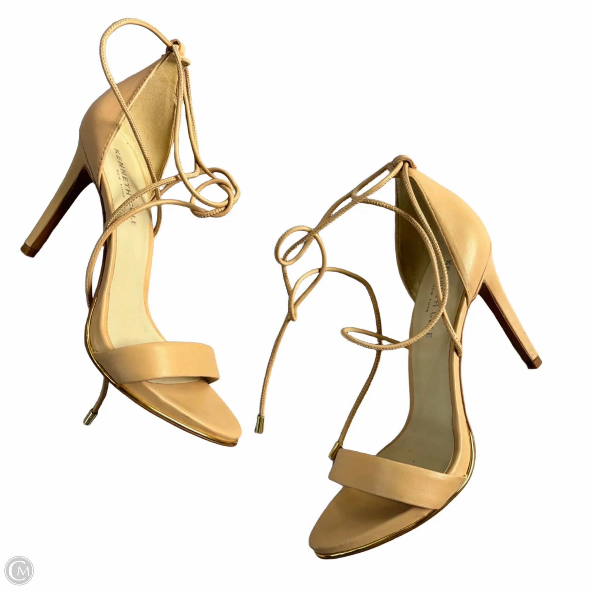 Shoes Heels Stiletto By Kenneth Cole In Tan, Size: 7.5