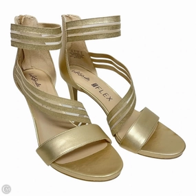 Shoes Heels Stiletto By Life Stride In Gold, Size: 10
