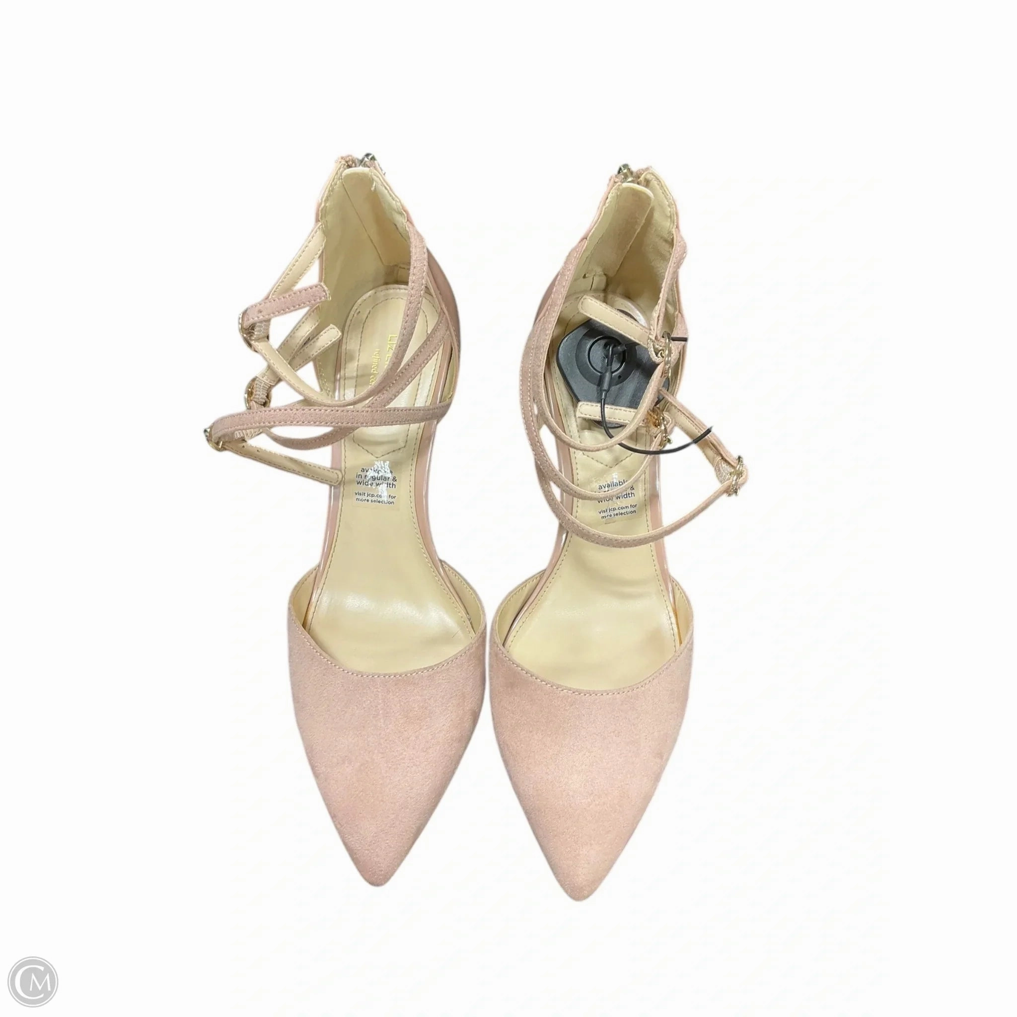 Shoes Heels Stiletto By Liz Claiborne In Pink, Size: 8.5