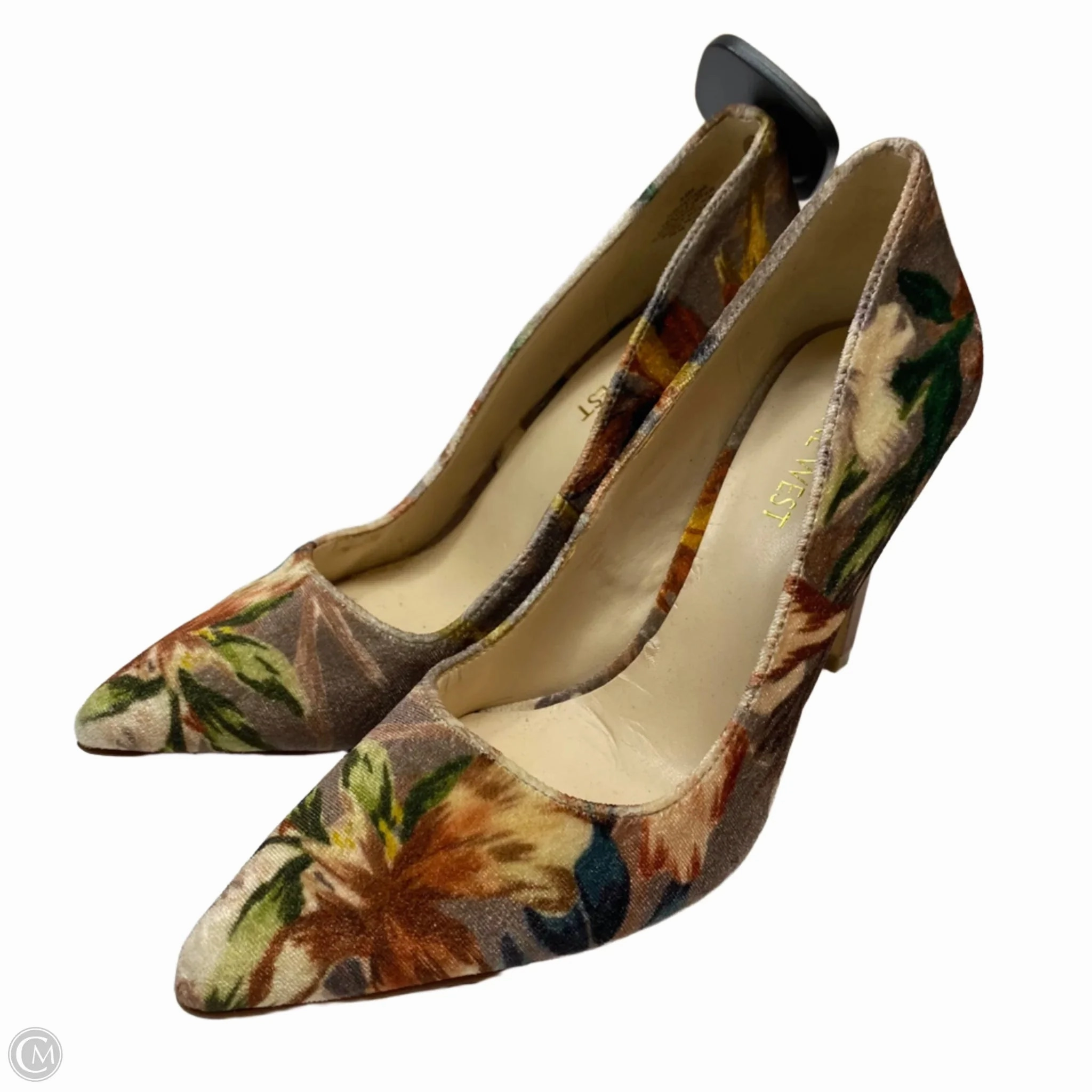 Shoes Heels Stiletto By Nine West In Tan, Size: 5.5