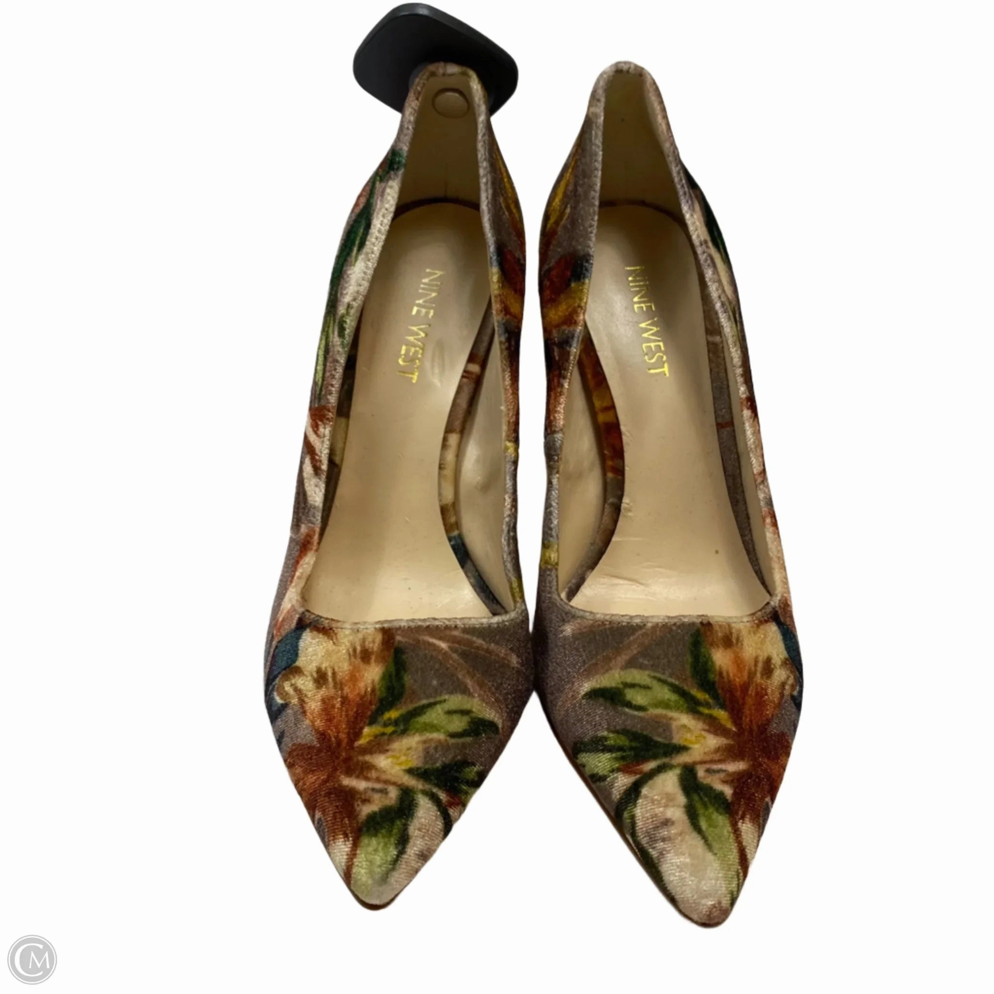 Shoes Heels Stiletto By Nine West In Tan, Size: 5.5