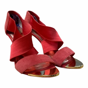 Shoes Heels Stiletto By Ted Baker In Red, Size:9