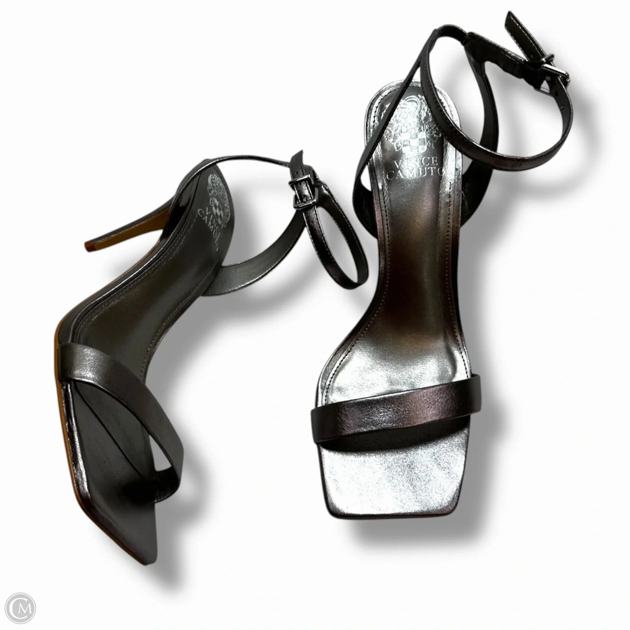 Shoes Heels Stiletto By Vince Camuto In Bronze, Size: 9.5