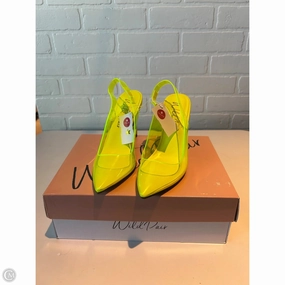 Shoes Heels Stiletto By WILD PAIR In Green, Size: 6