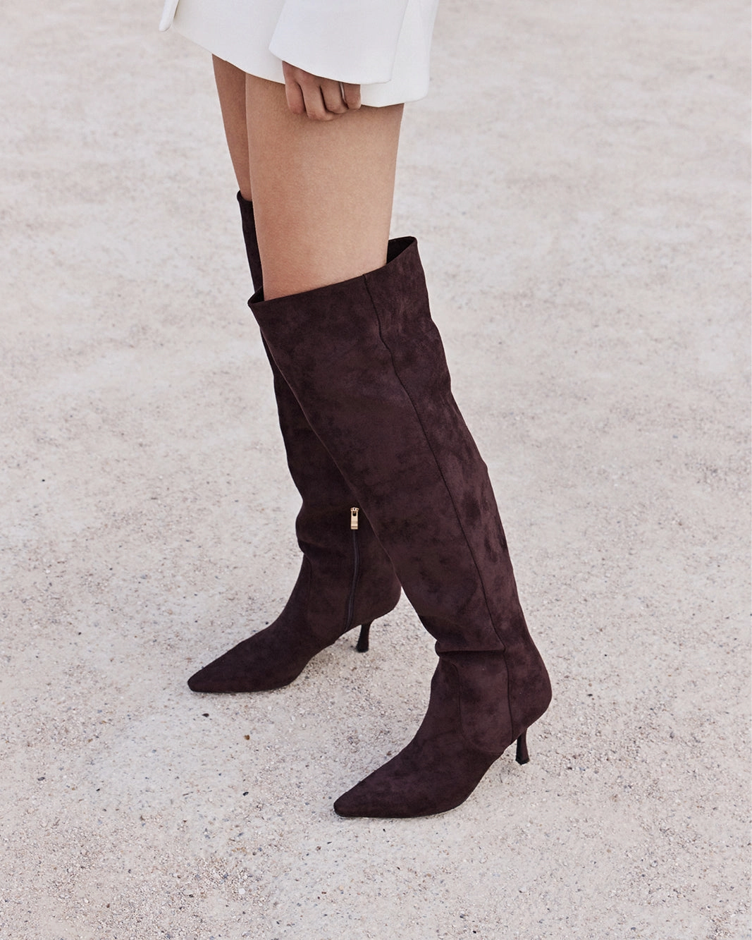 THEIA - DARK CACAO SUEDE