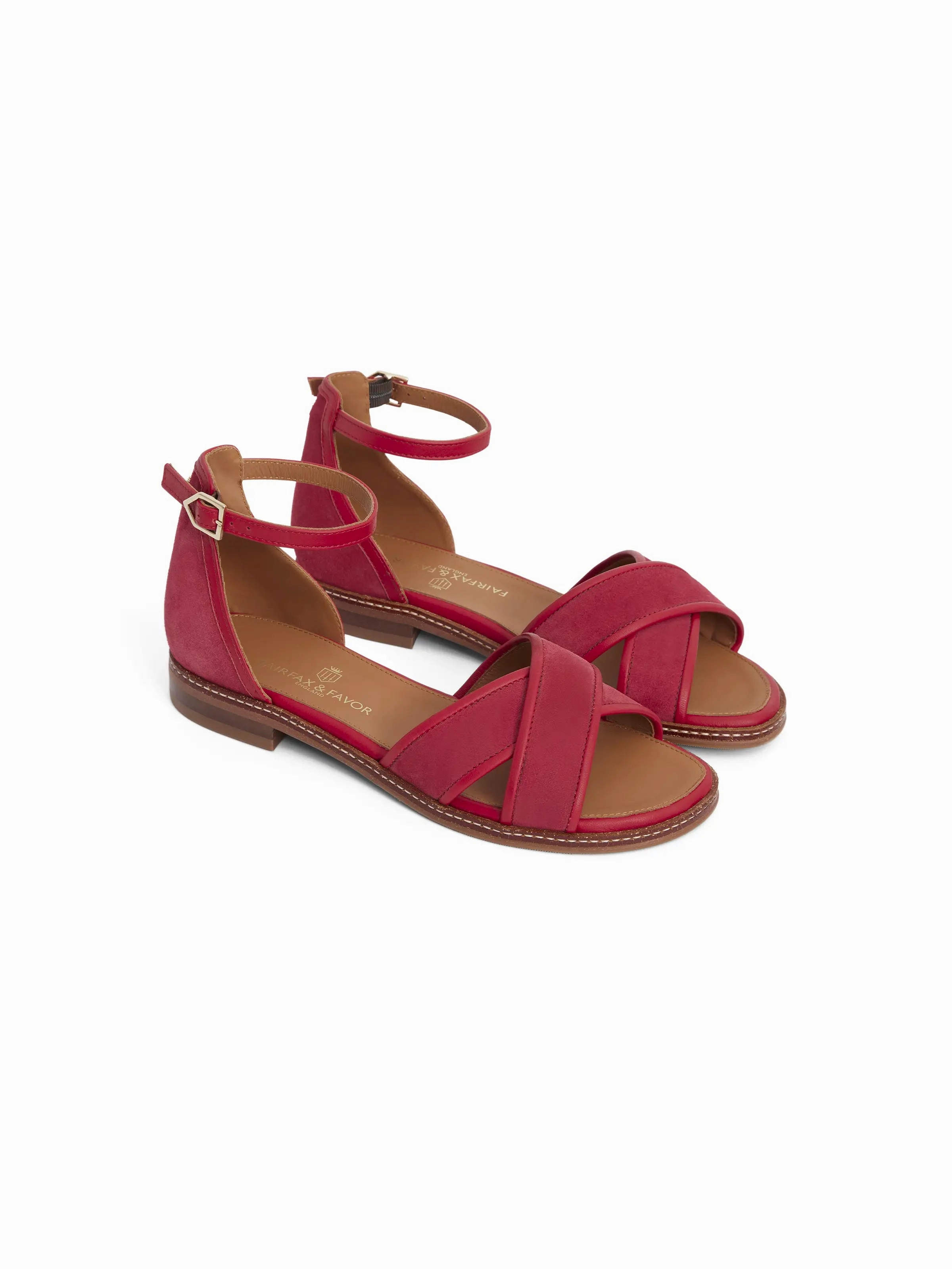 Valencia Sandal - Cherry