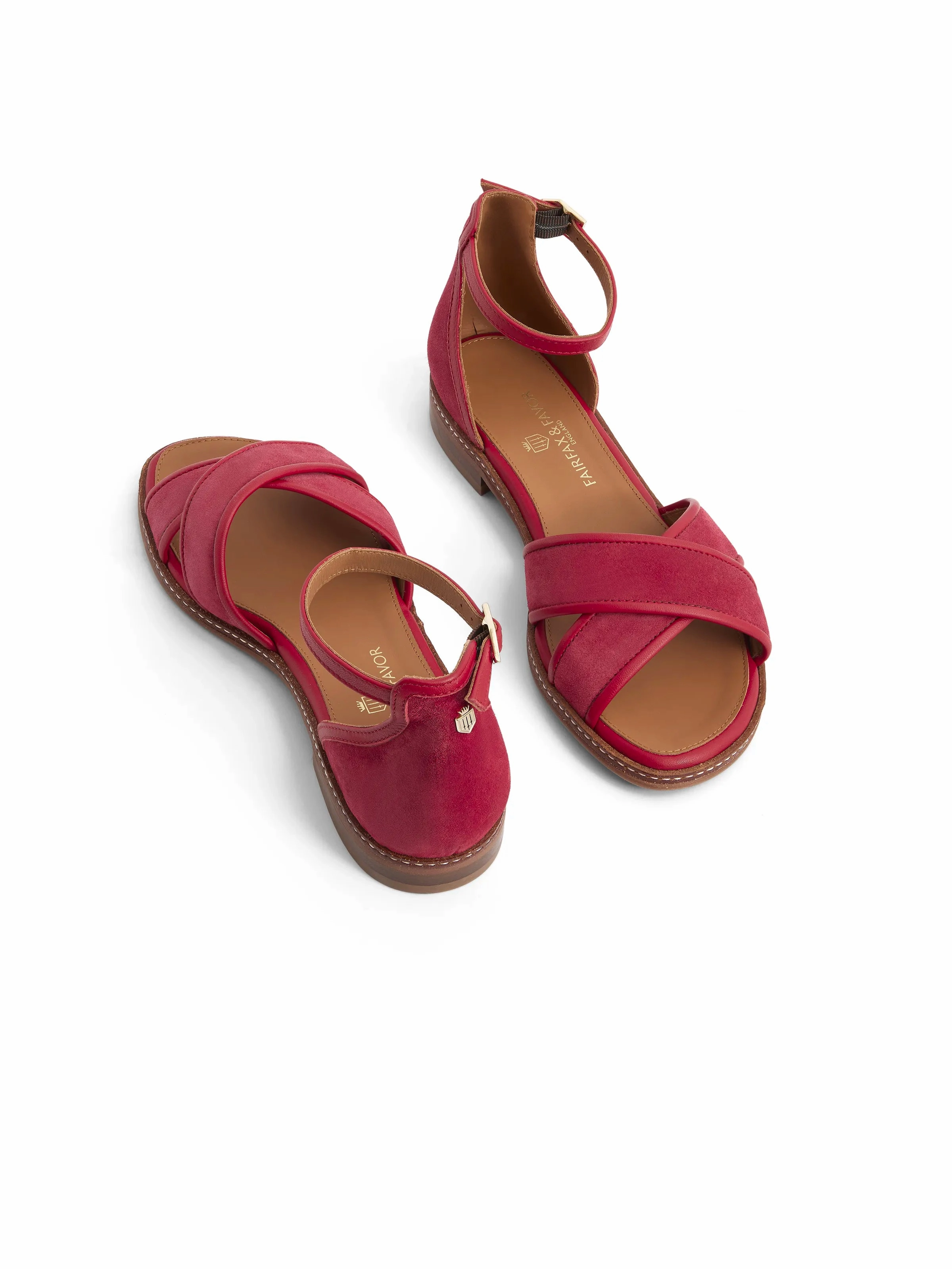 Valencia Sandal - Cherry