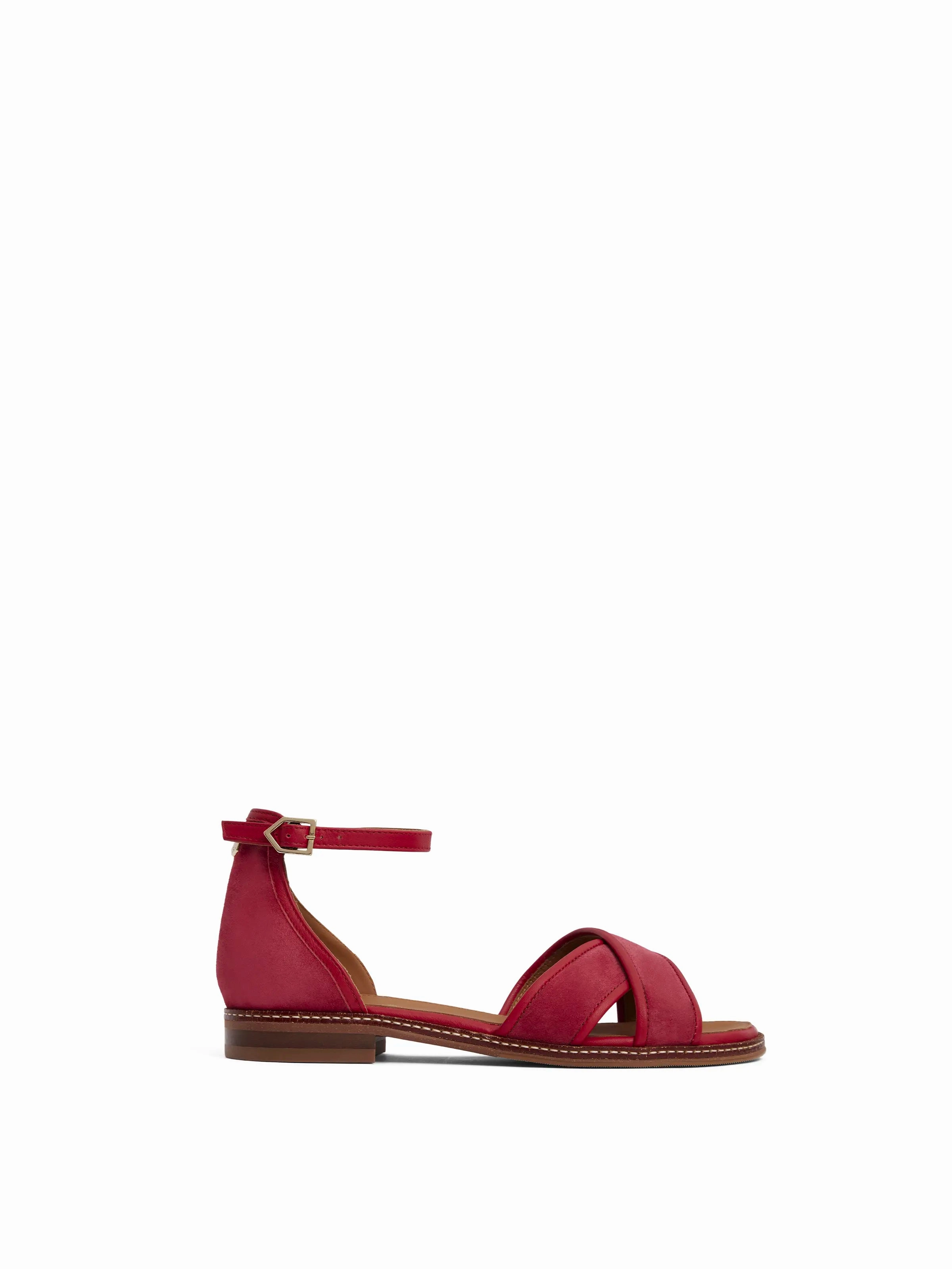 Valencia Sandal - Cherry
