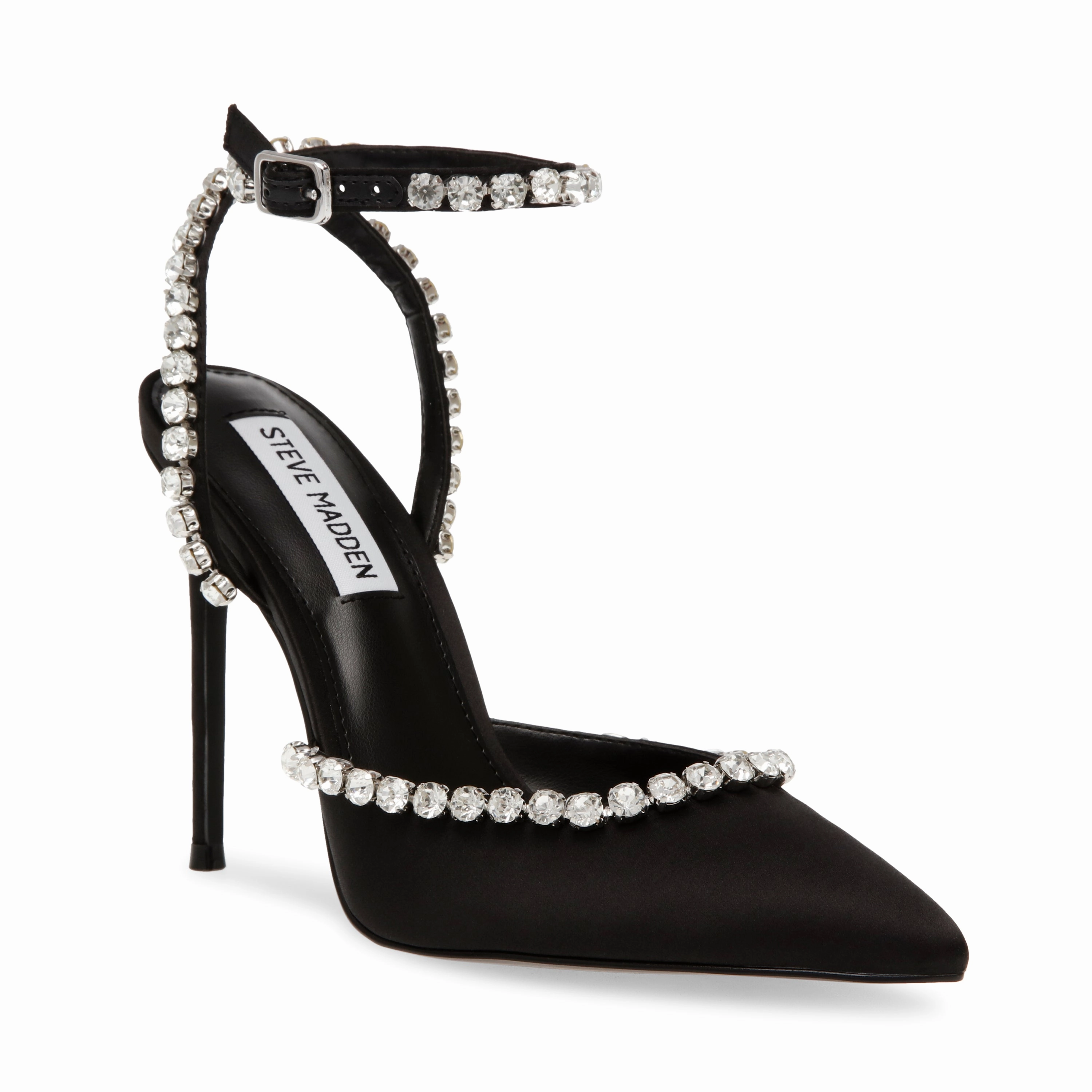 Vamper Pump BLACK SATIN
